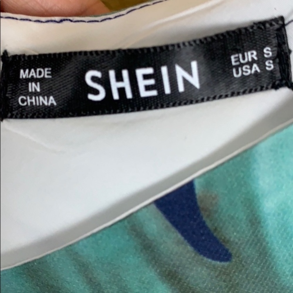 SHEIN SLEEVELESS PRINT SLIP DRESS SIZE S - Picture 5 of 5